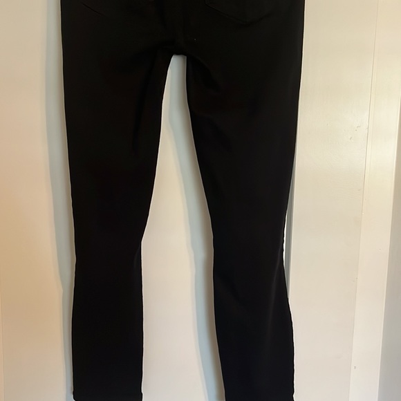 Paige Verdugo Crop Vader Destructed Jeans Black - Picture 6 of 6